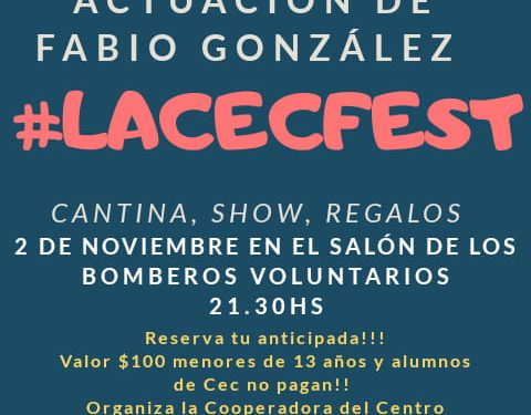 Sábado 02/11 – Gran baile familiar del C.E.C. 801