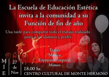 La Escuela de Educación Estética despide el año en el Centro Cultural 