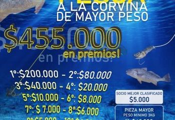 Monte anticipa la apertura de temporada con un concurso de pesca con más de $450 mil en premios