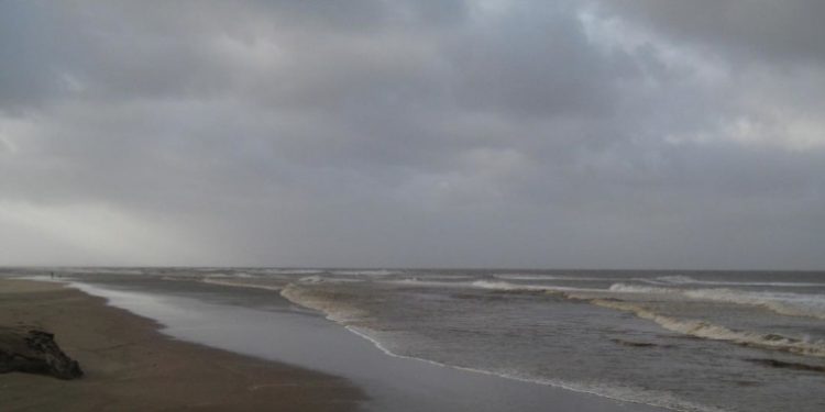 Lluvia en Monte Hermoso