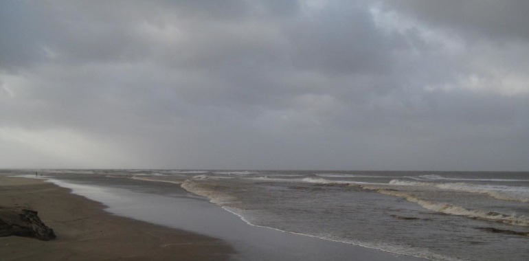 Lluvia en Monte Hermoso