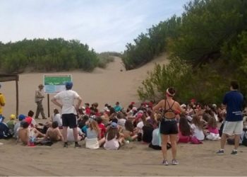 Comienzan las visitas guiadas a las huellas humanas de 7 mil años de antigüedad