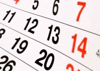 Cronograma de feriados y días no laborables del 2020