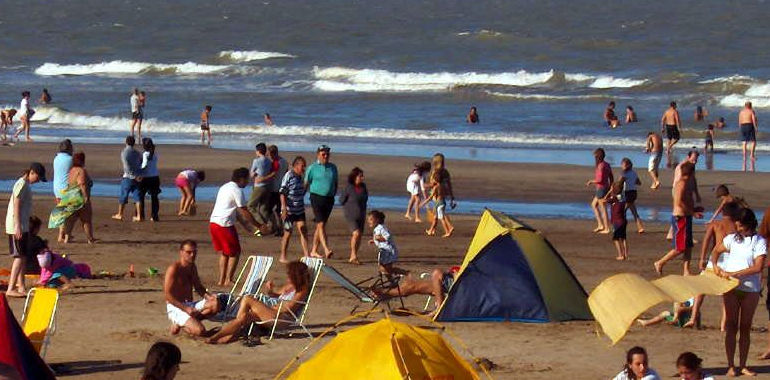 Playa de monte Hermoso