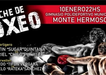 Noche de Boxeo en Monte Hermoso