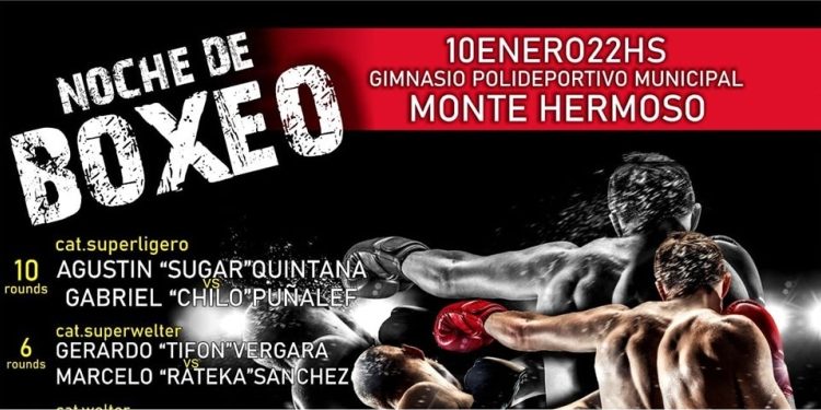 Noche de Boxeo en Monte Hermoso