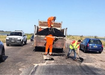 Atención turistas. Ruta 3: circular con precaución por trabajos de mantenimiento