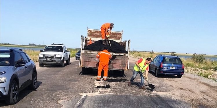Atención turistas. Ruta 3: circular con precaución por trabajos de mantenimiento