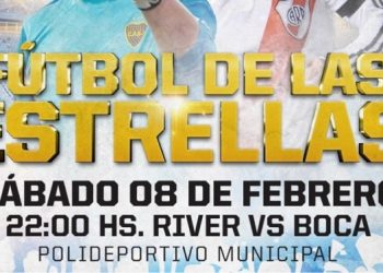 River y Boca disputarán “El Partido de las Estrellas” en Monte Hermoso