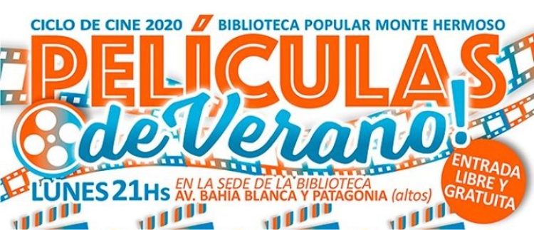 Hoy comienza el ciclo de cine verano 2020 en la Biblioteca Popular
