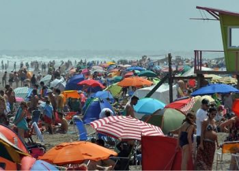 Así se vive el verano en Monte Hermoso