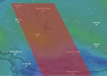 Probabilidad de tormentas intensas en la región