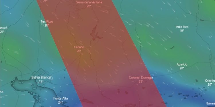 Probabilidad de tormentas intensas en la región