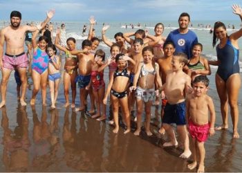 Conocieron por primera vez la playa