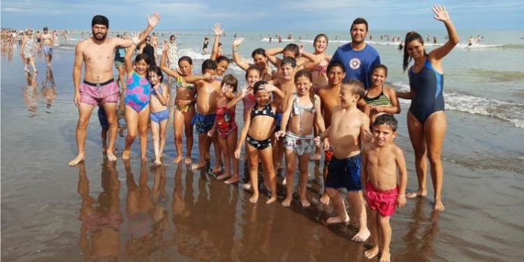 Conocieron por primera vez la playa