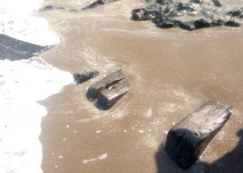 Aparecieron los restos de la goleta Nacional Sociedad en Claromecó