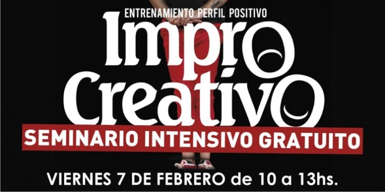 Taller gratuito de “Impro Creativo” en Monte Hermoso.