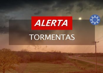 Alerta por tormentas fuertes