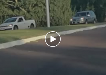 Increíble cola de autos a la salida de la Ruta 3