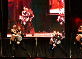 Se presentó Ballet Tango Sólido en el Festival de Tango