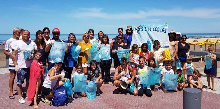 Comenzó la limpieza de playa en MonteHermoso