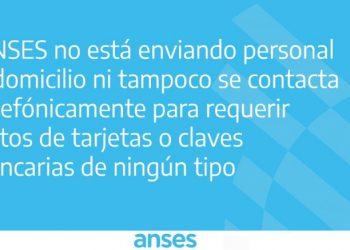 ANSES advierte por intentos de estafas telefónicas y recuerda que no solicita datos bancarios en forma remota.