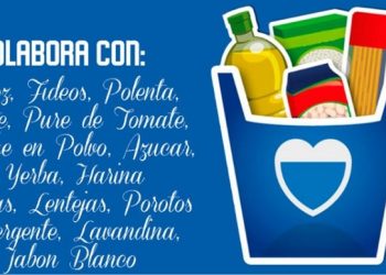 Campaña de recolección de alimentos y productos de limpieza