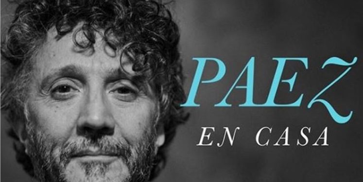 Fito Páez brindará un show vía streaming desde su casa