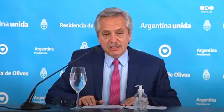 Alberto Fernández extendió la cuarentena total hasta que termine Semana Santa