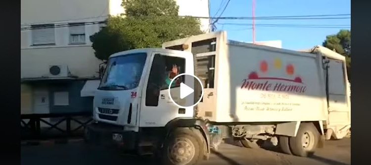 Aplausos para los recolectores de basura