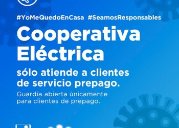 Informa Cooperativa Eléctrica, protocolo de atención para reclamos y suministro de energía prepaga.