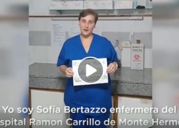 Los trabajadores de la salud de Monte Hermoso nos piden que nos quedemos en casa