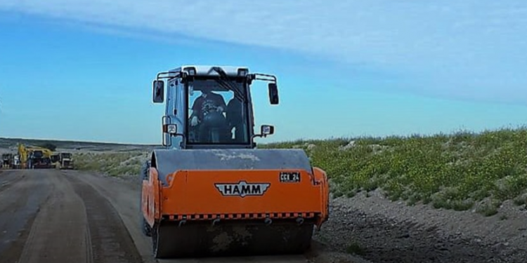 Vialidad Nacional reactivó la obra de la autopista sobre la Ruta 33, entre Bahía y Tornquist