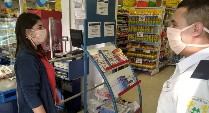 Monte Hermoso implementó el uso de barbijos para ingresar a los comercios o edificios públicos.