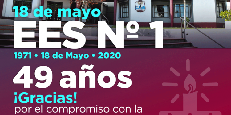 Aniversario de la Escuela Secundaria Nº 1