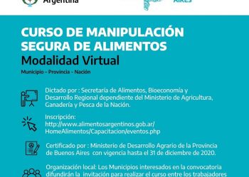 Curso virtual para Manipuladores de Alimentos