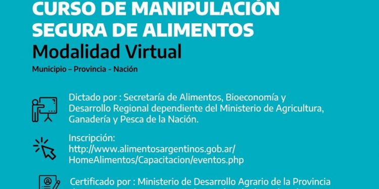 Curso virtual para Manipuladores de Alimentos