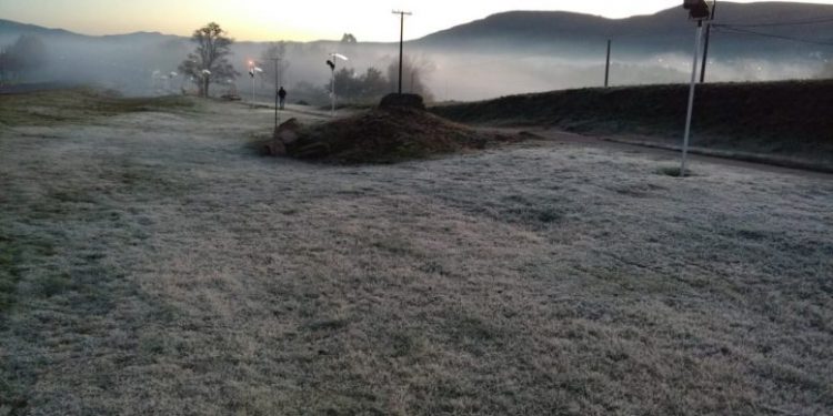 Frío y heladas en toda la región. Pronóstico del clima