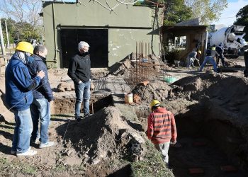 Comenzó la ejecución del nuevo edificio de la Delegación Municipal Sauce Grande