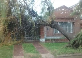 Temporal en Bahía Blanca