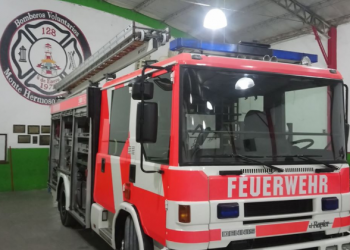 Día del Bombero sin público y televisado