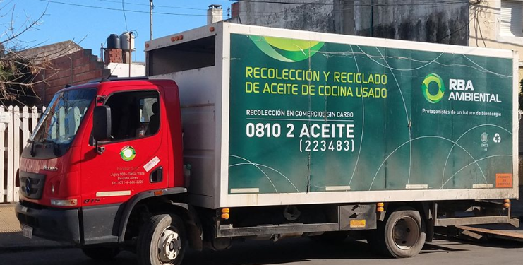 Programa provincial de recolección y tratamiento de aceite vegetal usado.