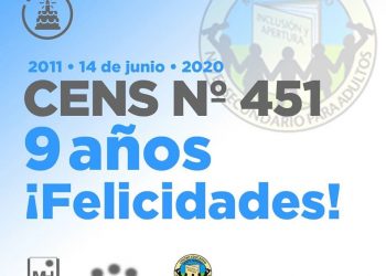 El CENS Nº 451 celebra su 9º aniversario