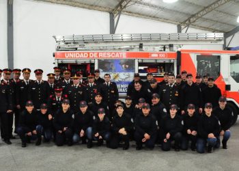 Se festeja el día del Bombero Voluntario