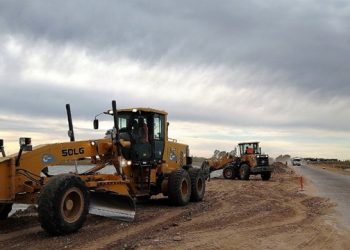 Avanza la construcción del alteo en la Ruta 3