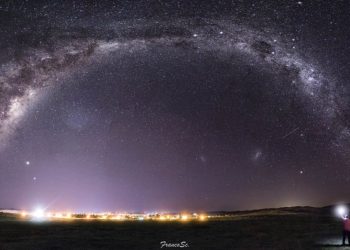 Deslumbrante imagen de la Vía Láctea tomada por un fotógrafo de Sierra de la Ventana