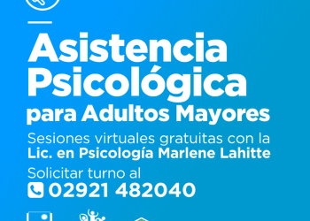 Asistencia psicológica gratuita para adultos mayores