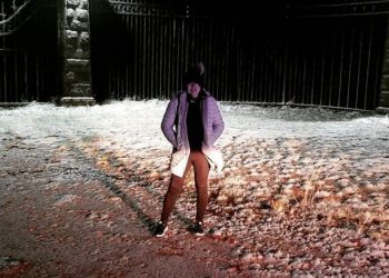 Nieva desde la madrugada en la zona serrana