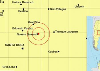 Un sismo sacudió gran parte de la provincia de La Pampa