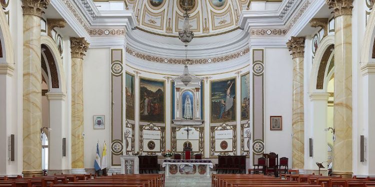 Marcha catolicos Bahia Blanca